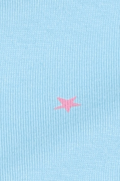 Zivame Starry Dreams Knit Cotton Knee Length Nightdress - Leisure Time — image 7